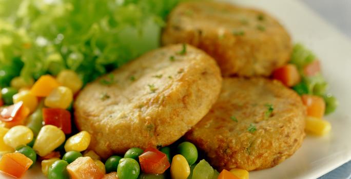 croquetas de papa y carne