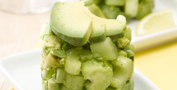 Ensalada de apio con palta