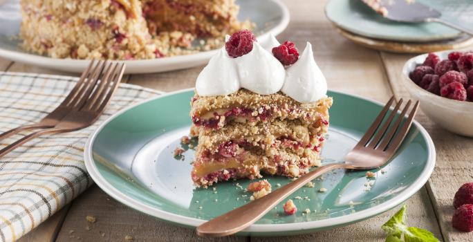 Torta caluga frambuesa