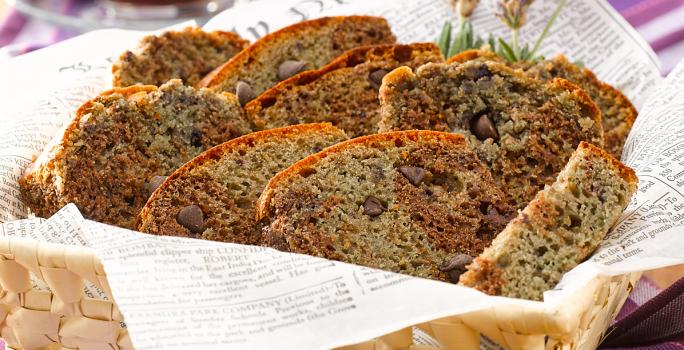 Queque Marmoleado de Lavanda y Chocolate sin Azúcar