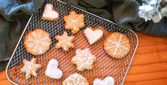 Galletas de jengibre y avena