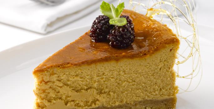 Cheesecake de Manjar