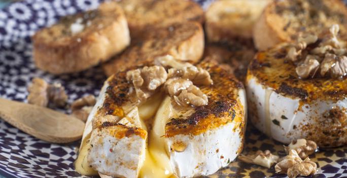 Queso Camembert Asado al Sartén