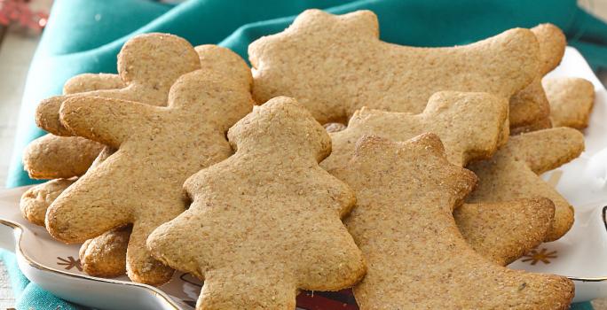 Galletas de jengibre sin azúcar