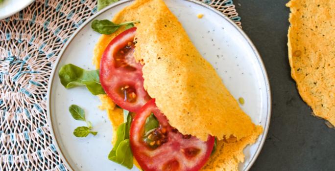 Panqueques de lentejas rojas