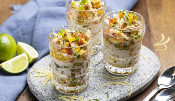 Ceviche de calamar