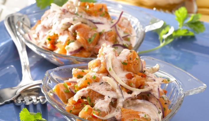 Ceviche de Salmón Ceviche de Salmón