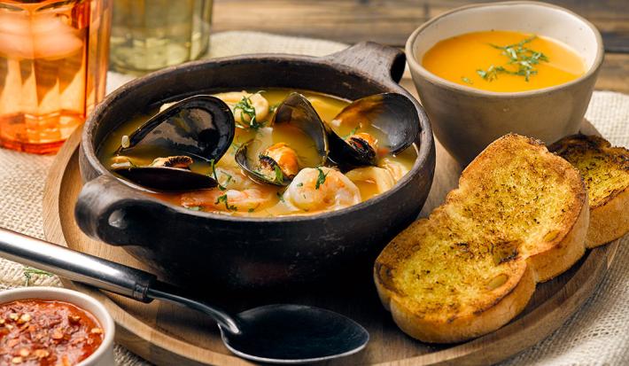 caldillo de mariscos
