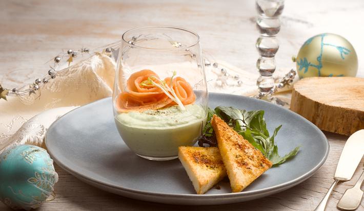 Copón de mousse
