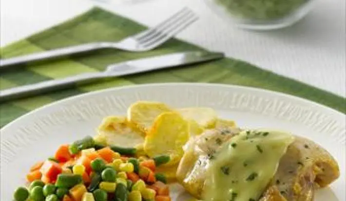 Pollo a la Mostaza con Limón