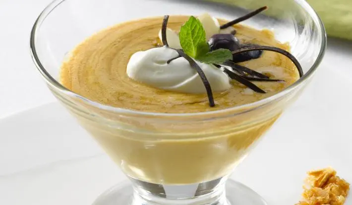 Bavaroise de Manjar con Leche Evaporada