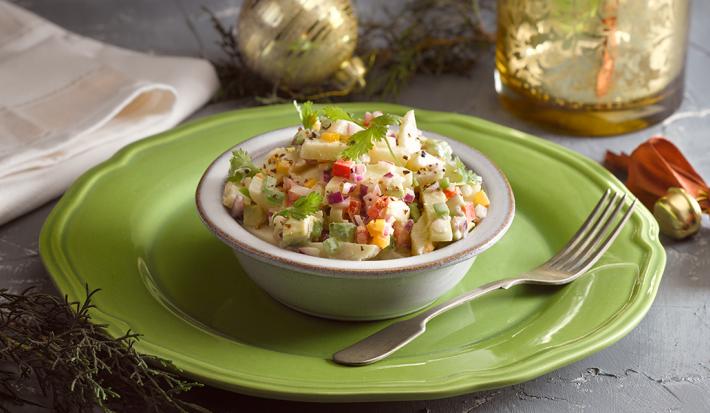 Ceviche de palmitos Ceviche de palmitos