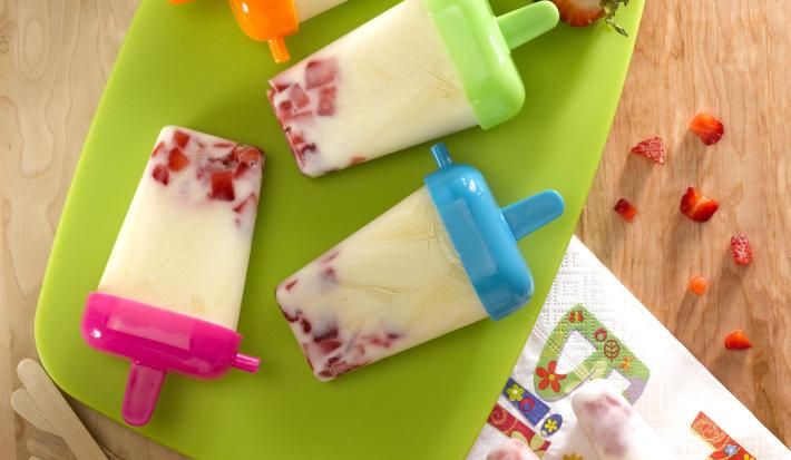 Paletas congeladas frutales