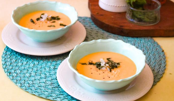 Gazpacho de choclo