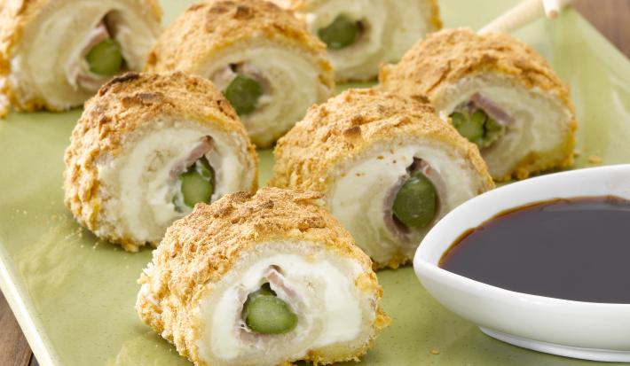Rollitos de Queso Crema Crispy