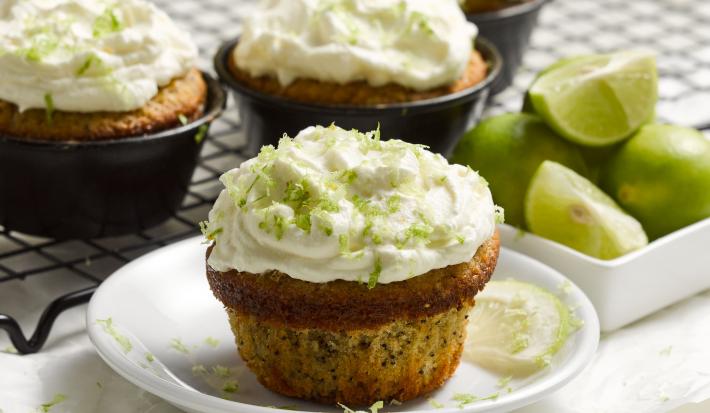 Cupcake de Limón y Amapola con Fronsting Condensado