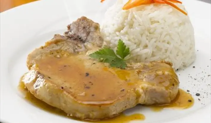 Chuletas de Cerdo Agridulce