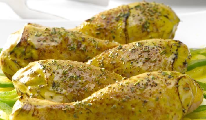 Pollo al Horno Marinado al Blanc