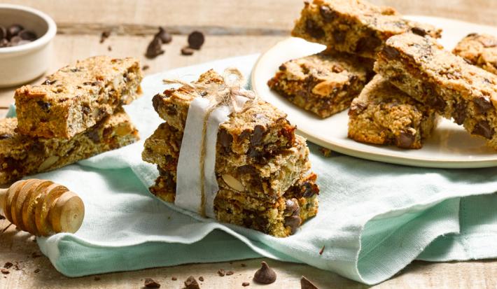 Barritas de cereales y cacao