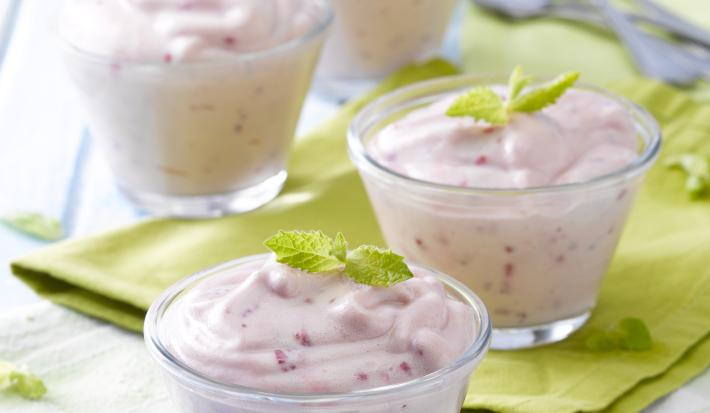 Espuma de Frambuesa, Limón y Jengibre