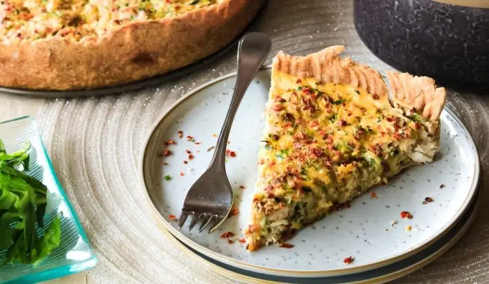Quiche de zapallo italiano
