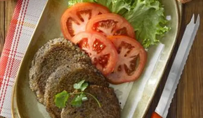 Receta de hamburguesa de quínoa y porotos negros