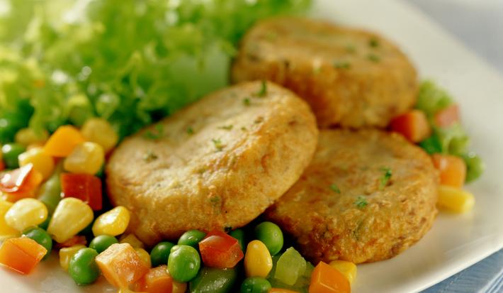 croquetas de papa y carne