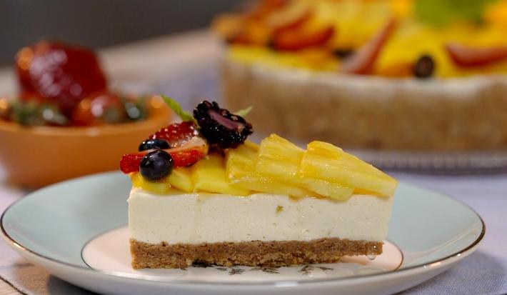 Pastel de ricotta sin horno