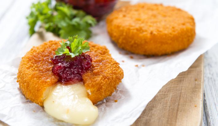 Queso camembert frito Queso camembert frito