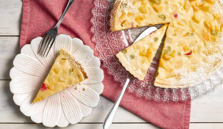 Tarta macedonia de frutas