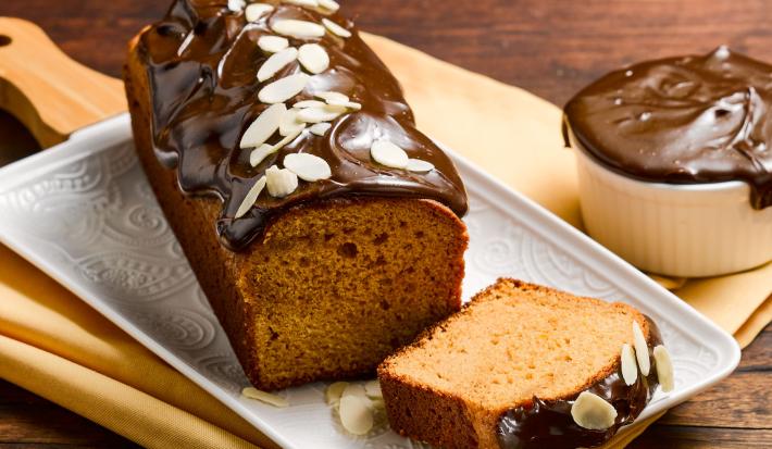 Queque de manjar con Chocolate sin Lactosa