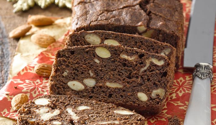 Pan Navideño Integral de Chocolate sin Lactosa Pan Navideño Integral de Chocolate sin Lactosa