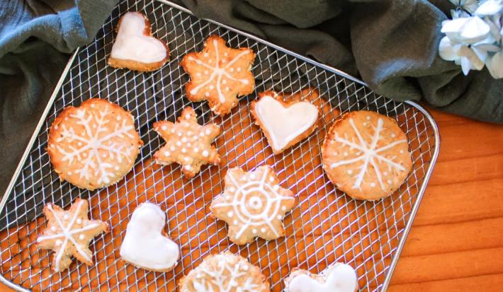 Galletas de jengibre y avena