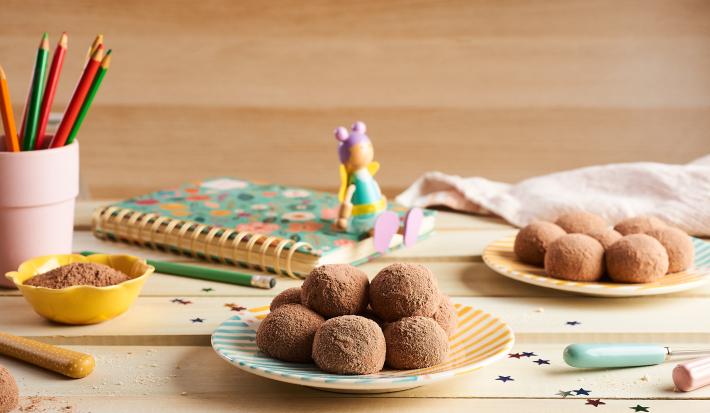 Cocadas de NIDO® chocolate