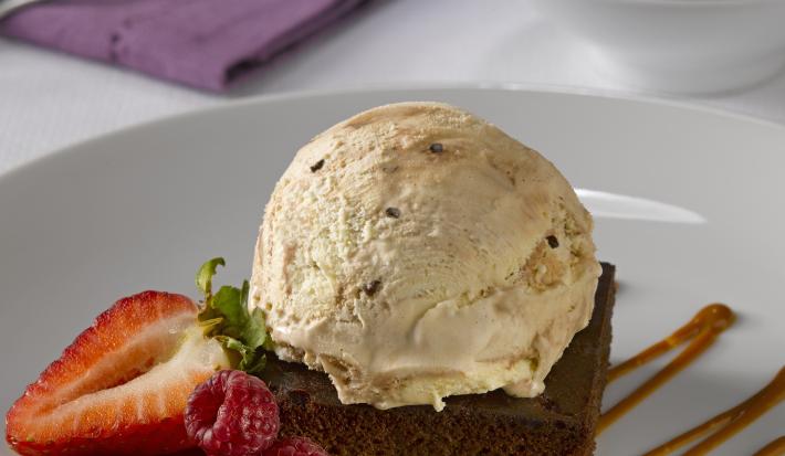 Brownie Rápido con Helado Brownie Rápido con Helado