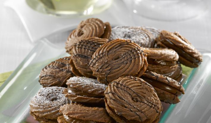 Galletas Aros de Chocolate