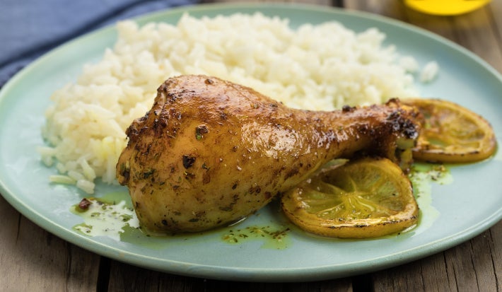 Pollo al limón