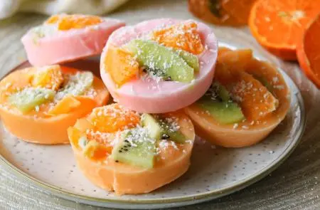 Bocados de Yoghurt Chamyto® y fruta