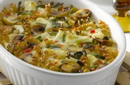 Gratinado de Pastas Integrales con Verduras