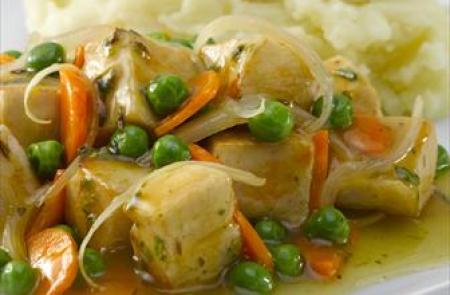Pollo Arvejado