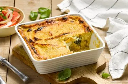 Pastel de Coliflor y Pollo