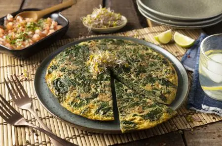 Tortilla de Acelga Receta Balanceada