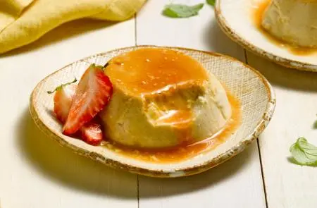 Flan keto (sin azúcar)