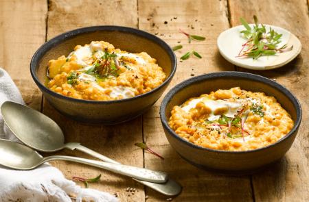 Curry rojo de lentejas