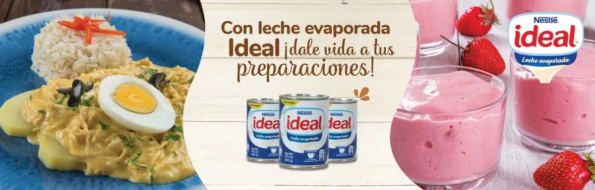 Leche Evaporada Ideal Nestlé