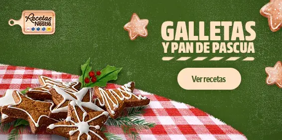 galletas y pan de pascua