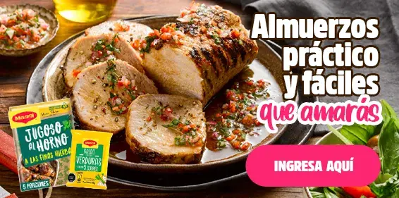 Almuerzos prácticos y fáciles.