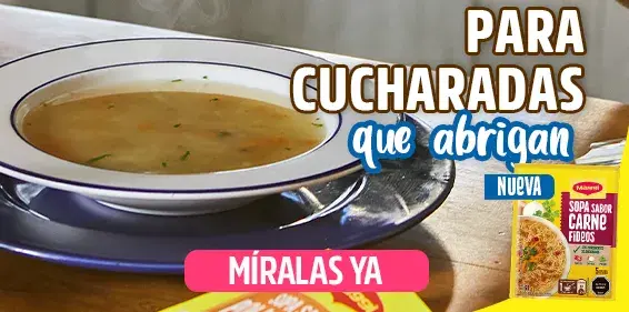 Banner Para cucharadas que abrigan