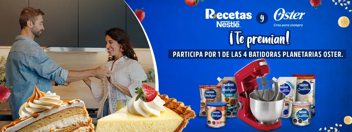 Recetas y Oster te premian