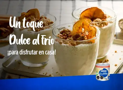 Un toque dulce a frío Banner